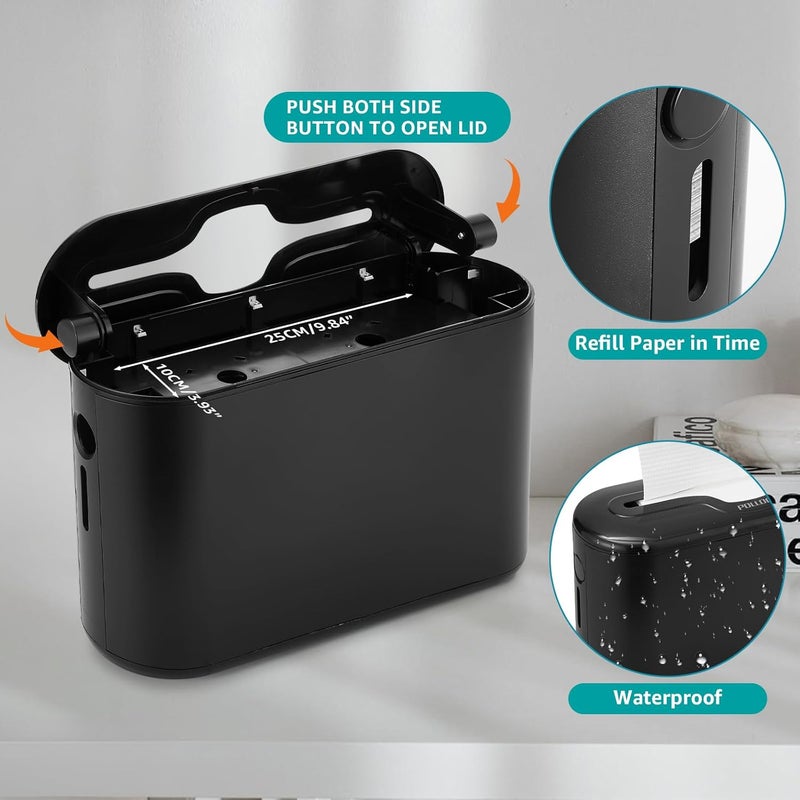 pollock Paper Towel Holder Countertop, Commercial Paper Towel Dispenser, Multifold Trifold Z-Fold Paper Towel Dispenser, Hand Towel Dispenser, Napkin Holder Dispenser for Home Kitchen Restaurant - Image 3